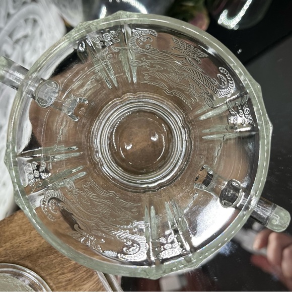 Antique cream and sugar set. - Picture 5 of 7